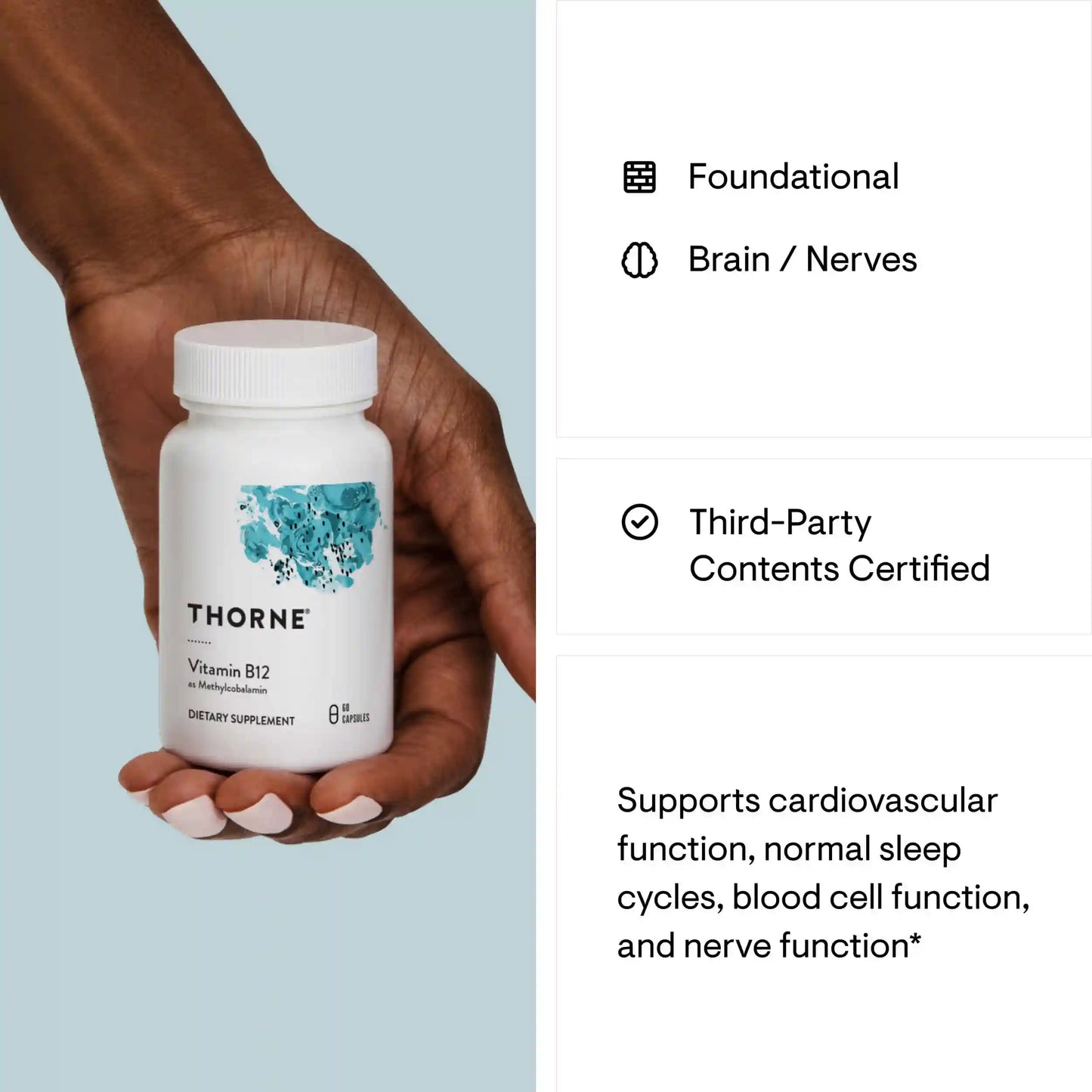 Vitamin B12 - 60 Servings