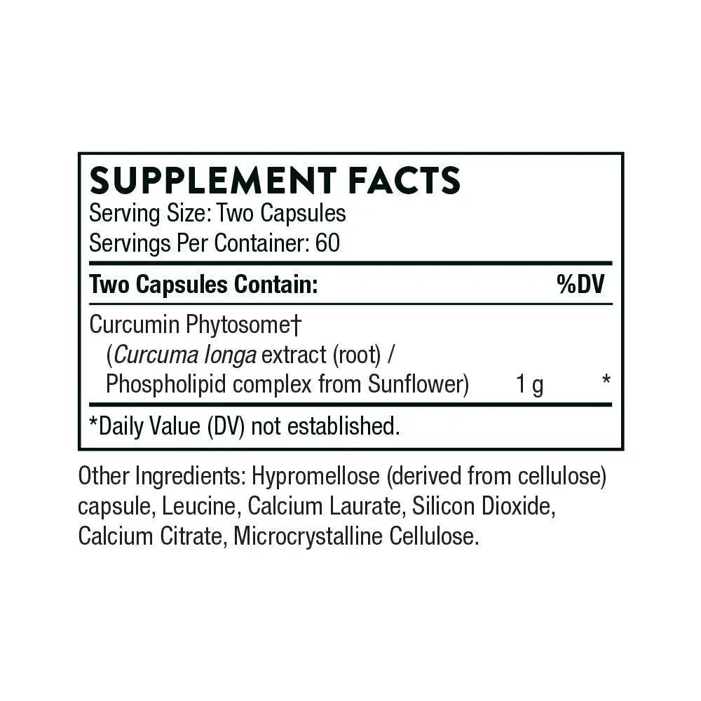 Curcumin Phytosome - 30 Servings