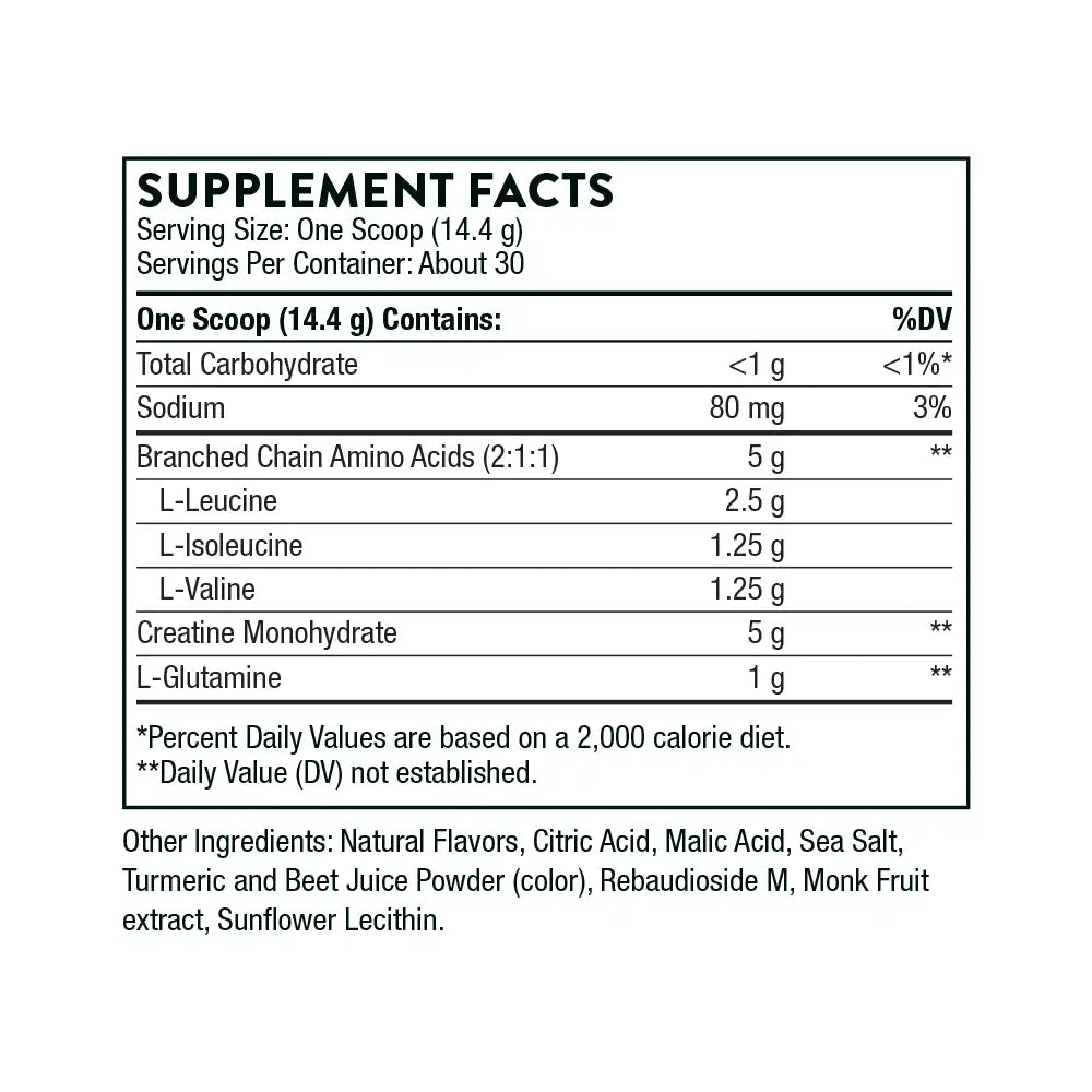 Creatine + BCAAs