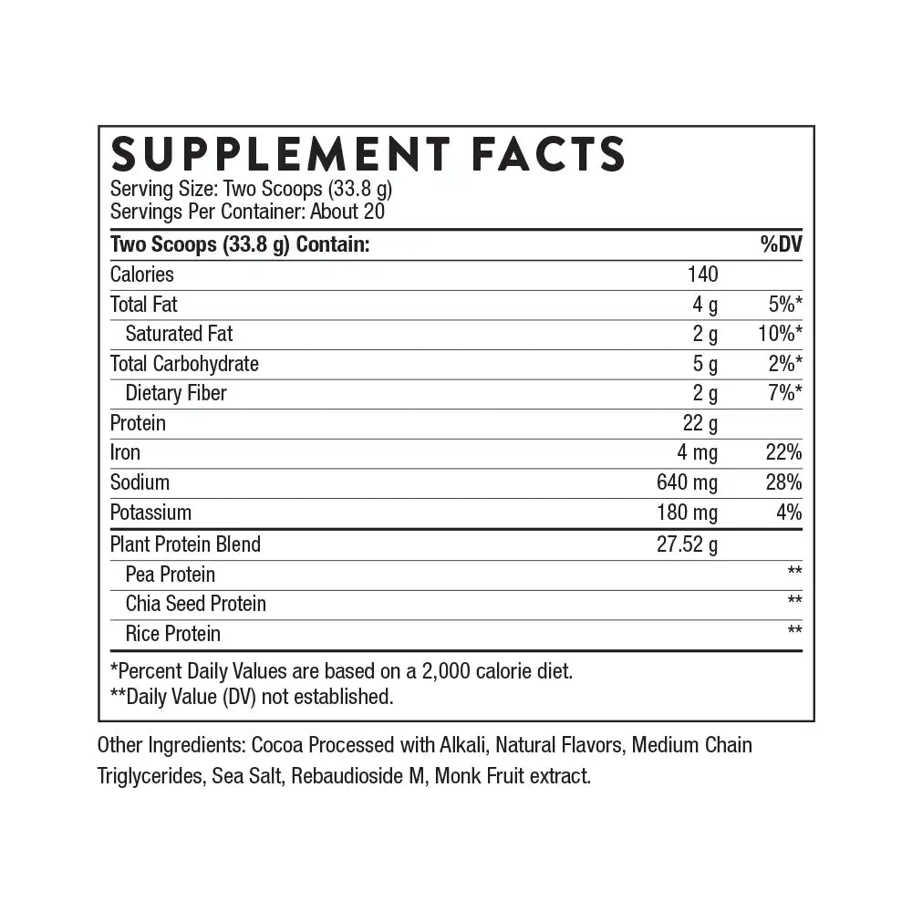 Plant Protein - Vanilla